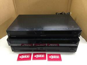 TOSHIBA Toshiba Blue-ray disk recorder D-BZ500x2 pcs DBR-Z110x1 pcs Junk ②