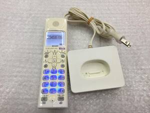 SHARP sharp telephone cordless handset JD-KS210 charge stand attaching secondhand goods A-3566