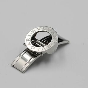 1円 ブルガリ 純正Dバックル SS シルバーカラー 10ｍｍ レディース腕時計 KMR 2000000 NSKの画像2