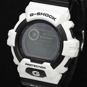 1円 稼働 良品 カシオ G-SHOCK GWX-8900B マルチバンド6 タフソーラー デジタル ラバーベルト メンズ腕時計 DOI 6696000 4JWY