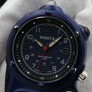 1円 ダコタ カラビナウォッチ QZ ブルー文字盤 ラウンド メンズ腕時計 TCY7293000 4ETY