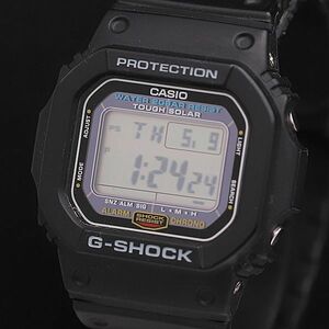 1円 稼働 良品 カシオ G-SHOCK G-5600E QZ デジタル文字盤 ラバーベルト メンズ腕時計 DOI 0583000 4ERT