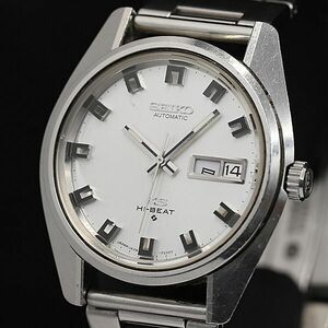 1 иен работа хорошая вещь Seiko AT King Seiko высокий свекла 5626-7000 серебряный циферблат дата раунд мужские наручные часы TCY 8611100 5MGY