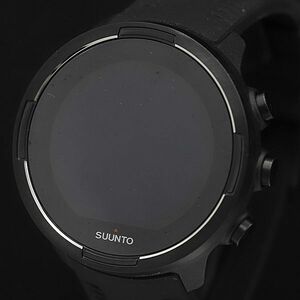 1 jpy Suunto 9 rechargeable digital face rubber belt men's wristwatch DOI 8611100 5MGY