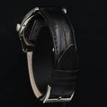 1円 保/箱付き 稼動 良品 ハミルトン ジャズマスター シンライン H384110 QZ 黒文字盤 デイト メンズ腕時計 OGH 4930200 5TLT_画像3
