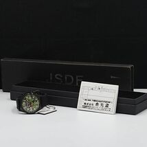 1円 保/箱付き 稼動 良品 ケンテックス JGSDF QZ 迷彩文字盤 デイト メンズ腕時計 OGH 0033000 5MGT_画像5