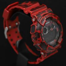 1円 稼働 良品 カシオ G-SHOCK GD-120CM QZ デジタル文字盤 ラウンド ラバーベルト カモフラージュ メンズ腕時計 DOI 8611100 5MGY_画像2