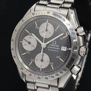 1 jpy operation superior article Omega Speedmaster 3511.50 AT/ self-winding watch Chrono Date black face 5.13OH settled men's wristwatch OGH 1652310 4DIT