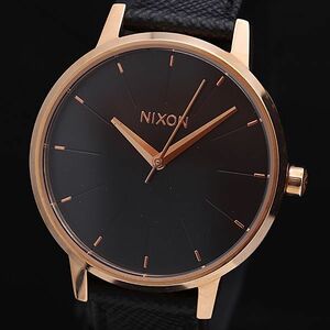 1 иен с ящиком новый товар работа Nixon QZ талон Gin to Len The - черный циферблат A108 мужские наручные часы KMR 2000000 NSK