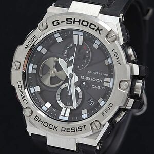 1 иен Casio /G амортизаторы GST-B100 Tough Solar G steel Date чёрный циферблат мужские наручные часы 3797000 4NBG2 MTM