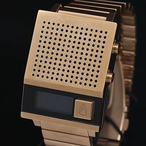 1 иен коробка / koma 2/. есть обычная цена примерно Y25,500 Nixon заряжающийся A1266 897do-k палец на ноге цифровой циферблат мужские наручные часы KTR 2000000 NSK