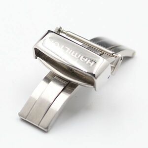1 jpy Hamilton original D buckle silver color 18mm men's wristwatch KMR 2000000 NSK