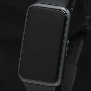 1 иен неоригинальный с ящиком Huawei LEA-B19 заряжающийся смарт-часы цифровой циферблат резиновая лента мужские наручные часы DOI 6406000 4MGY