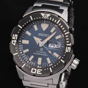 1 jpy guarantee / box attaching Seiko 4R36-07N0 Prospex AT/ self-winding watch Date blue face men's wristwatch TKD 0068200 5RKT