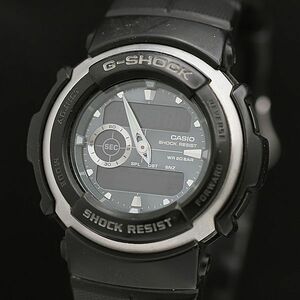 1円 カシオ G-SHOCK G-300 QZ ブラック文字盤 デジアナ ラバーベルト メンズ腕時計 DOI 5511000 5PRT