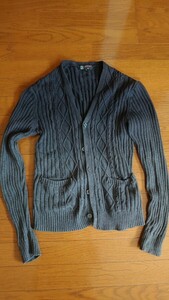  Michel Klein knitted cardigan tight . gradation. cardigan 