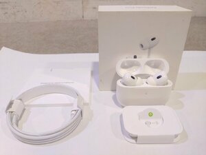 1 иен Apple беспроводной слуховай аппарат AirPods Pro no. 2 поколение MQD83J/A активный шум отмена кольцо динамик MagSafe зарядка кейс 