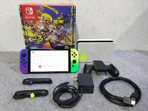 1円 任天堂/Nintendo Switch 有機ELモデル スプラトゥーン3 エディション HEG-S-KCAAA ニンテンドースイッチ
