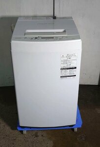 【大阪/岸和田発 格安自社便】TOSHIBA/東芝 全自動洗濯機 AW-45M5(W) 4.5kg パワフル洗浄 つけおきコース 最低水位12L ステンレス槽