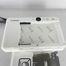 ジャンク：Canon iNSPiC ZV-123-PW ミニフォトプリンター ※バッテリー充電不良 ※送料410円_画像5