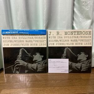 【LP】訂正ジャケット付き　BLUE NOTE プレミアム復刻シリーズ　J.R. MONTEROSE / BLP 1536 