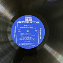 【LP】　US オリジナル　THE REVELATION / ROOSEVELT WARDELL TRIO RIVERSIDE RLP-350_画像8
