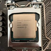 MSI ATX マザーボード Z170A GAMING PRO CARBON CPU G3900付 LGA1151 DDR4 Windows10 インストール確認済 ジャンク扱い_画像3