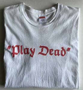 中古 Supreme Play Dead Tee, Lサイズ