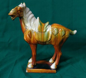  horse Tang three . replica 