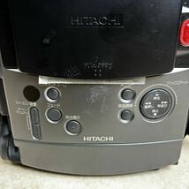 s0516605 HITACHI 日立 ヒタチ ビデオカメラ VM-H100L 8ミリビデオカメラ レコーダー レトロ 昭和 思い出 カバン付き 中古品_画像2