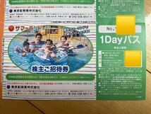 3枚セット除外日無し即配送◆東京サマーランド1DAYパス（利用制限なし）◆東京都競馬株主優待券◆2024.10.14まで即配送_画像2