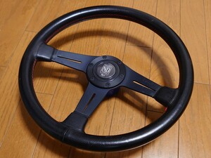  rare Nardi side spoke punching leather that time thing classic wood momo Italvolanti bbs steering gear steering wheel 