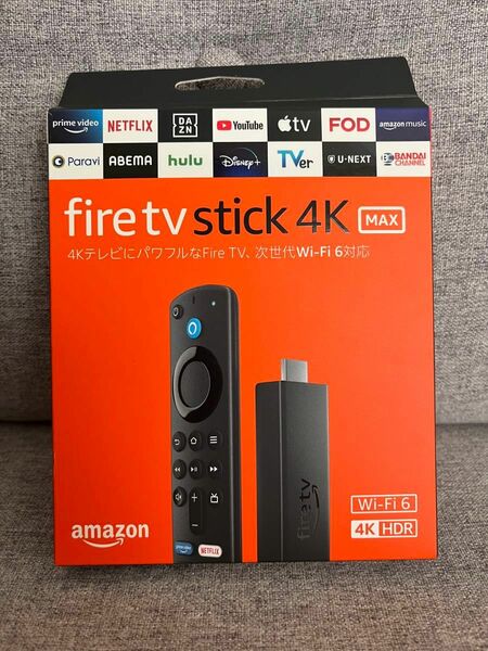Amazon Fire tv stick 4K MAX アマゾン 