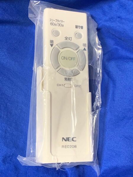 【未開封品】NEC 照明器具用リモコン RE0208