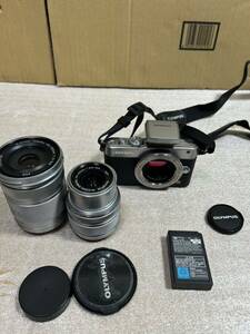 OLYMPUS PEN E-PL3 レンズ　OLYMPUS 40-150mm 14-42mm セット　まとめ　中古品