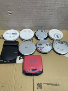  portable CD player SONY WALKMAN Panasonic CD Walkman Sony summarize 9 pcs secondhand goods 