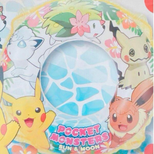 ★ポケモン 浮き輪55cm 空気ビニール 空ビ うきわ ピカチュウ ポケットモンスター inflatable Pokemon