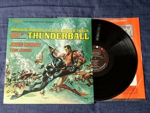 007 Thunder ball original motion picture soundtrack US record record LP soundtrack 
