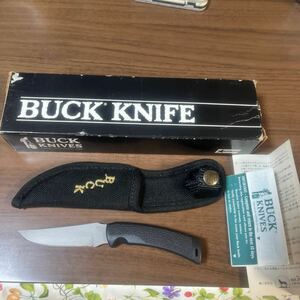 BUCK KNIVES バック ナイフ U.S.A 未使用品　オールド old アウトドア サバイバル　シース付き　検　キャンプ フォールディングナイフ 