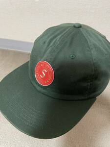 19aw supreme Chino Twill Gel S Logo 6 Panel 緑　グリーン　グッチカラー　帽子 シュプリーム xl box