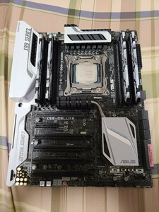 ASUS X99-DELUXE CPU メモリ付 訳あり i7-5960X DDR4-3600 8GBx4