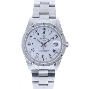 【中古】｜ROLEX ロレックス 15210 オイスターパーペチュアルデイト ホワイト ステンレス メンズ 腕時計