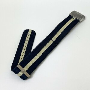  new goods Oris original bai color teki style strap color is blue X beige 52129FC rug width 21 millimeter Oris excepting also you can use 