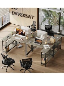 (1 jpy start!) DOMY HOME l character desk computer desk L character type width 120cm table desk rack desk 