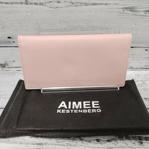 【美品】Aimee Kestenberg 長財布　ピンク　レディース