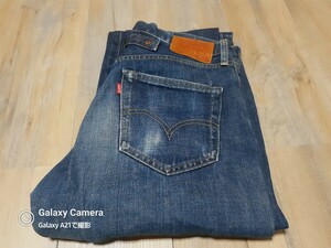 Levi'sリーバイス☆702XX 702-XXジーンズW32ヴィンテージ復刻 赤耳BIG-EビッグEメンズ ジーパン日本製ボタン裏J22デニムパンツ140周年記念