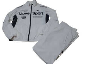 デサント】Move Sport ドライトランスファー トレーニングジャケット・パンツ　上下セット DAT-1404/P　ジャージ上下セット　MEN-M