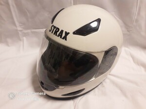  STRAX フルフェイスヘルメット SF-10 LL ホワイト 白 used 