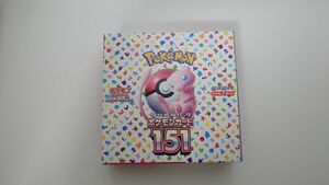 ポケモンカード151 BOX シュリンクなし