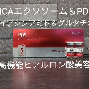 お試し1本 D'LEXO PDX5 5ml PDRNナイアシンアミド配合高機能ヒアルロン酸美容液 CICAエクソソーム 白玉注